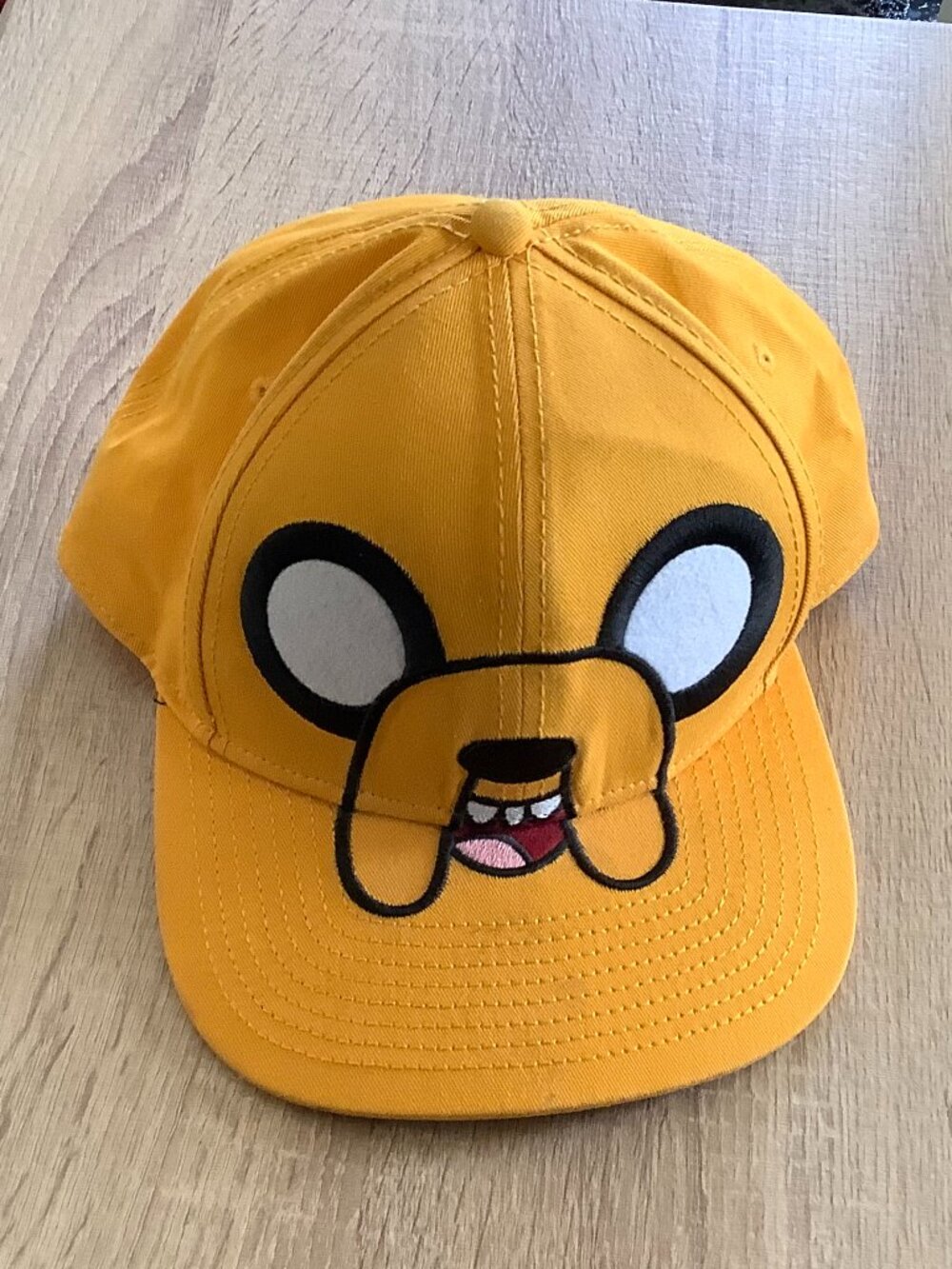 Adventure Time Hat Jake the Dog Yellow Snapback Cartoon Network